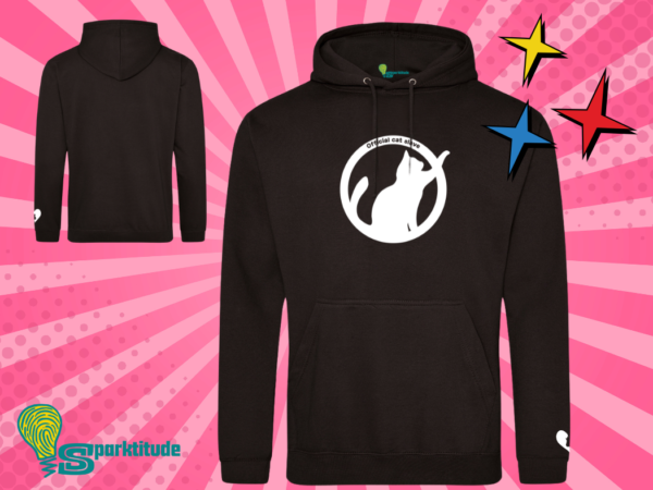 Love Cats Official Cat Slave (Shorthair Version) Hoodie - Adult Sizes - Image 4