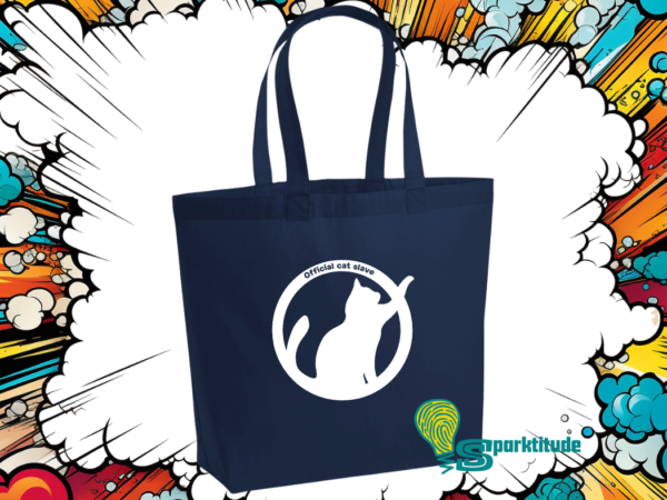 Love Cats Official Cat Slave (Shorthair Version) Tote Bag