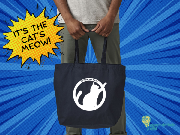 Love Cats Official Cat Slave (Shorthair Version) Tote Bag - Image 2