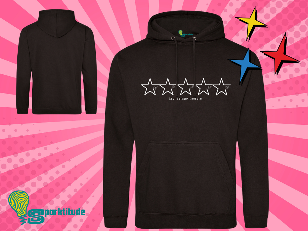 You Are My Star Custom Best Friends Hoodie - Adult Sizes - Image 2