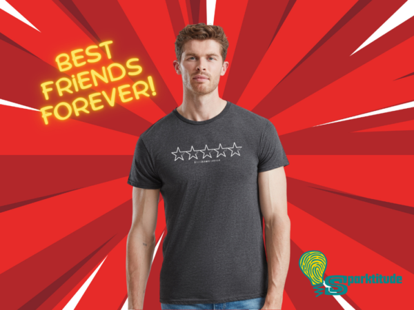 You Are My Star - Custom Best Friends T-Shirt - Adult Sizes - Image 2