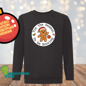 Gingerbread Man Basketball Christmas Jumper - Children’s Sizes